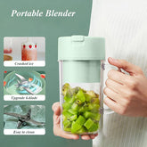 Crusher Juicer 2-in-1 Mini Portable Blender | USB Rechargeable | 6-Blade High-Speed Juicer