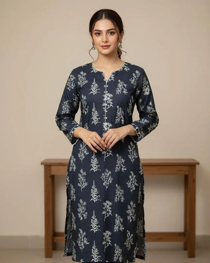 Women Black Printed 2-Piece Suit Micro Polo Cotton