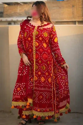 3 Pcs Women's Unstitched Digital Print Suit