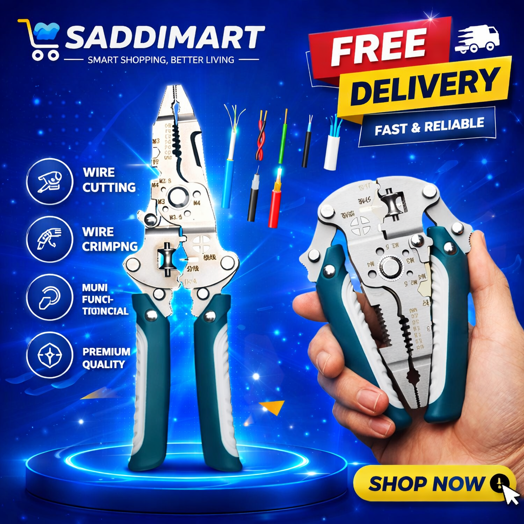 16 In 1 Plier Durable Strong Reliable Multi Functional Compact And Versatile Iron Tool With Multicolor Finish