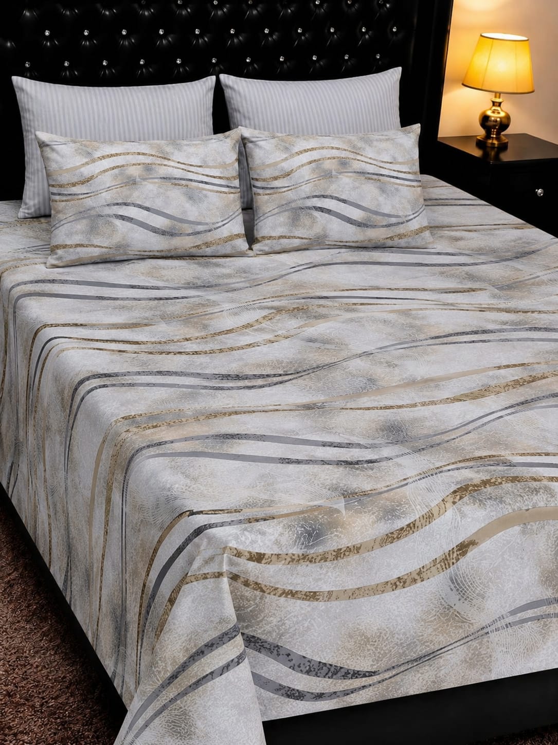 5 PC Export Quality Pure Cotton Bedsheets
