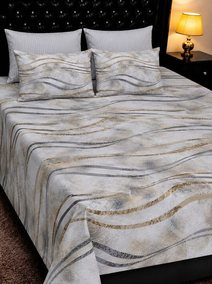 5 PC Export Quality Pure Cotton Bedsheets