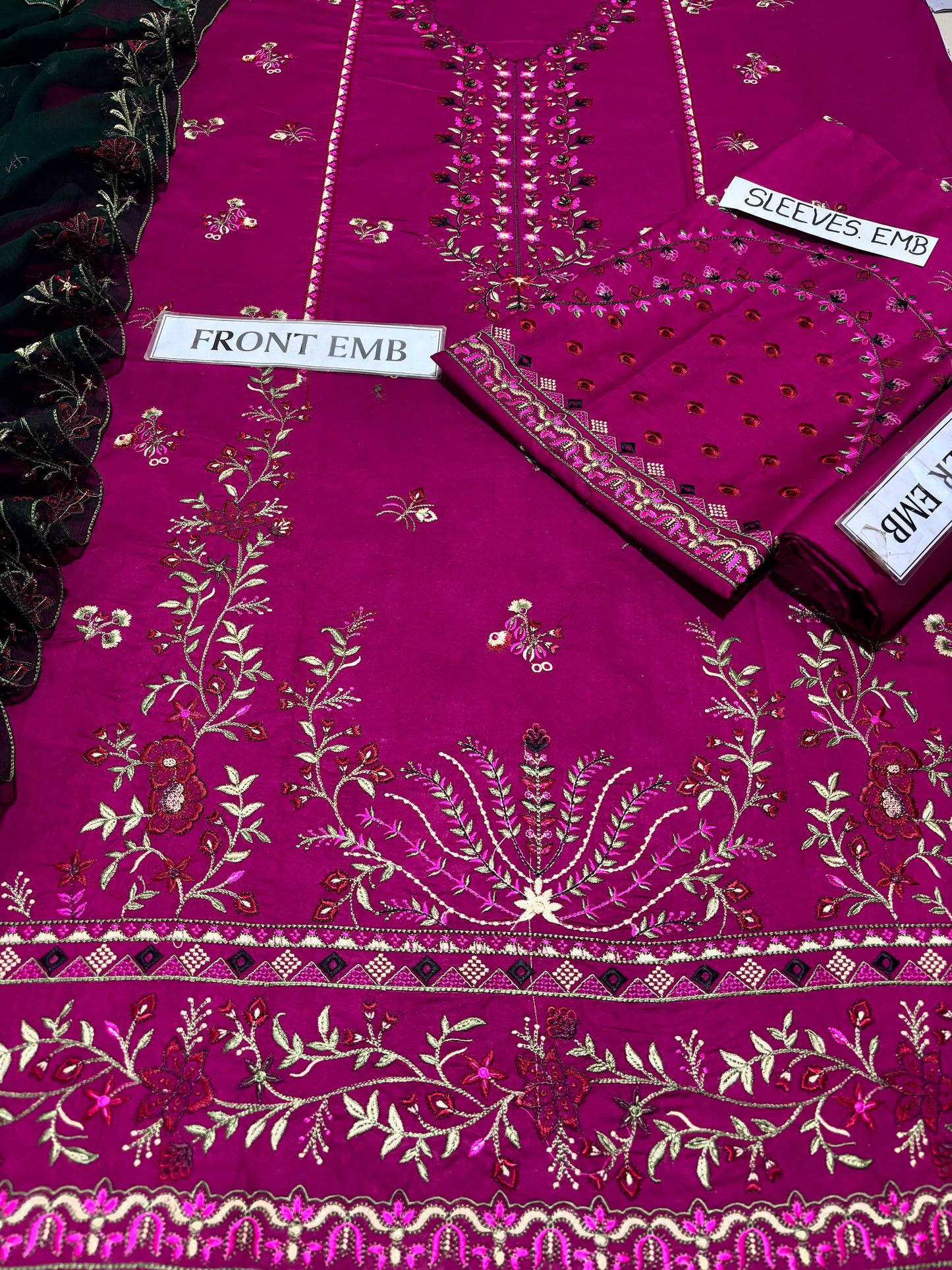3PC HEAVY EMB SUITS   FRONT