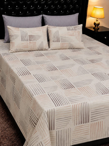 5 PC Export Quality Pure Cotton Bedsheets