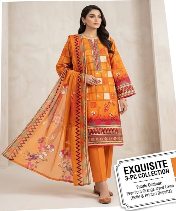 Buy Premium 3-Piece Unstitched Women's Suits | Luxury Collections