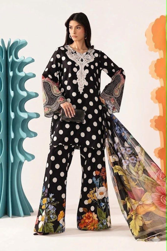 3 pcs  Premiun printed women suit