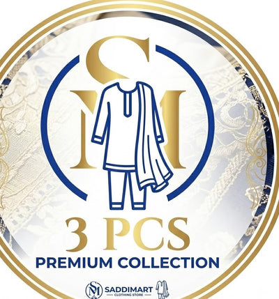 3 PCS Unstitched