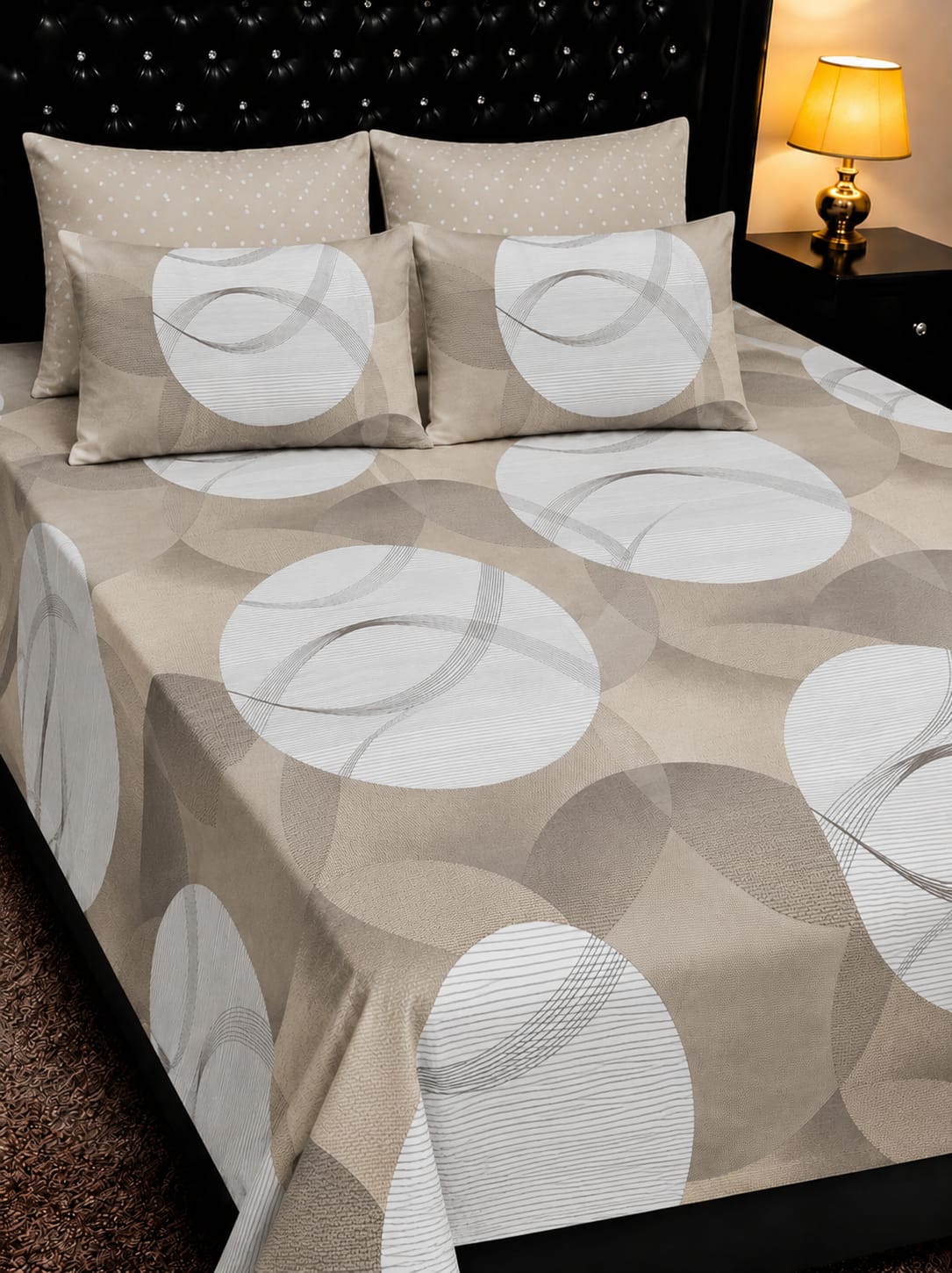 5 PC Export Quality Pure Cotton Bedsheets