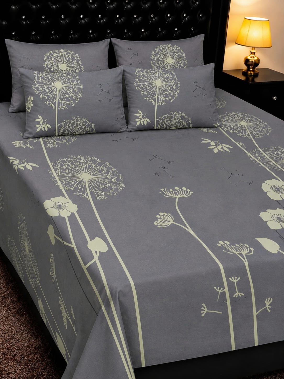 5 PC Export Quality Pure Cotton Bedsheets