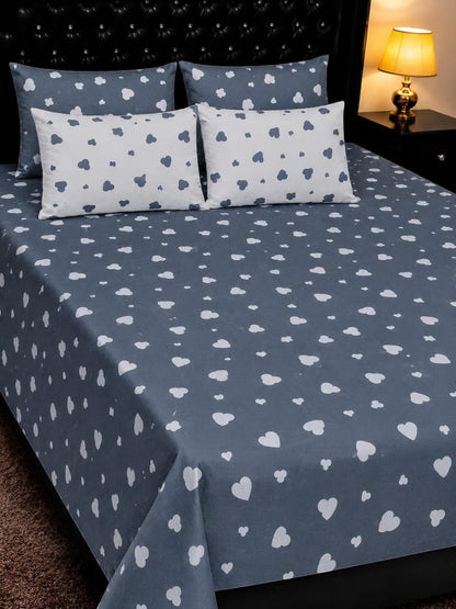5 PC Export Quality Pure Cotton Bedsheets